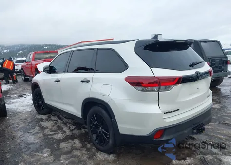 2019 Toyota Highlander Se из США, поврежденный, VIN 5TDJZRFH9KS974149